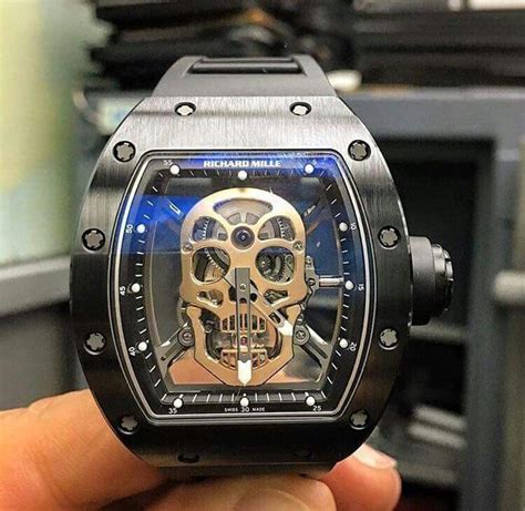 fake richard mille skull watch|richard mille skull watch price.